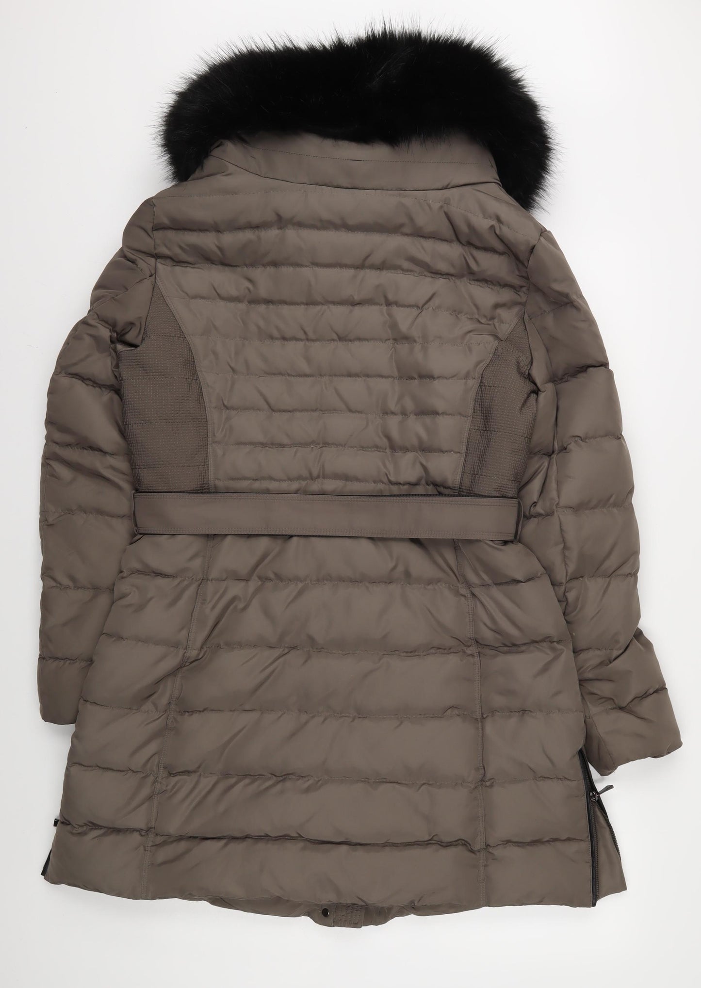 Zara Basic Women's Brown Long Puffer Coat XL