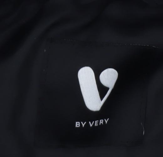 V by Very Women's Black Puffer Jacket Size 14