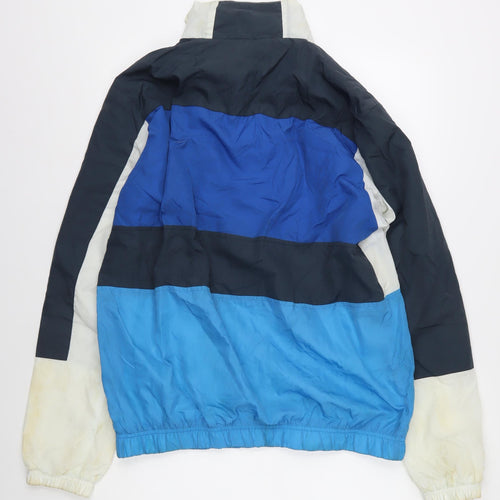 Topman Men's Blue Windbreaker M Casual Jacket