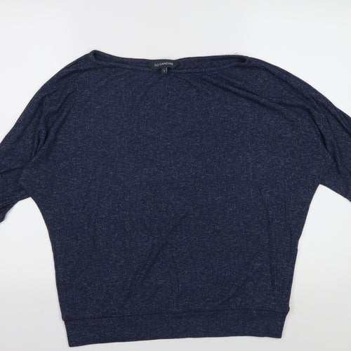 Sosandar Women's Blue Pullover Jumper Size S
