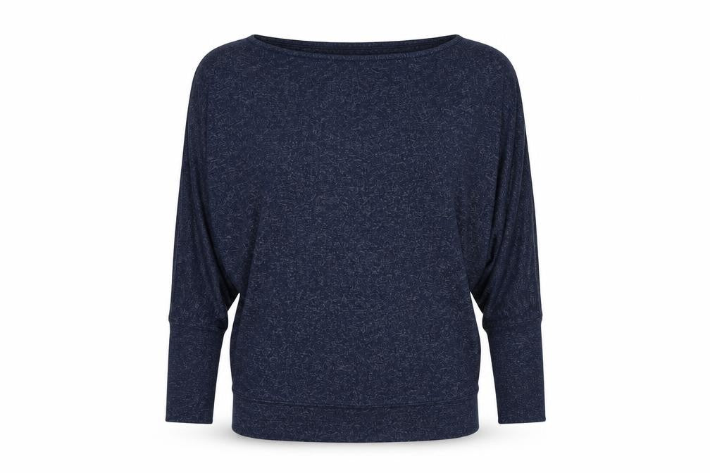 Front view of Sonsandar Women's Blue jumper, size S
