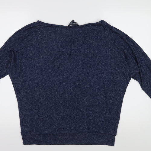 Sosandar Women's Blue Pullover Jumper Size S