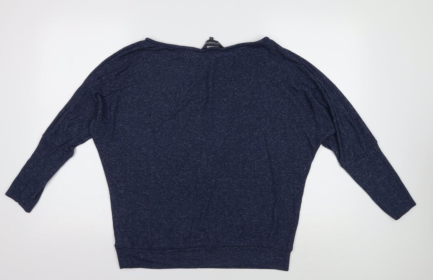 Sosandar Women's Blue Pullover Jumper Size S