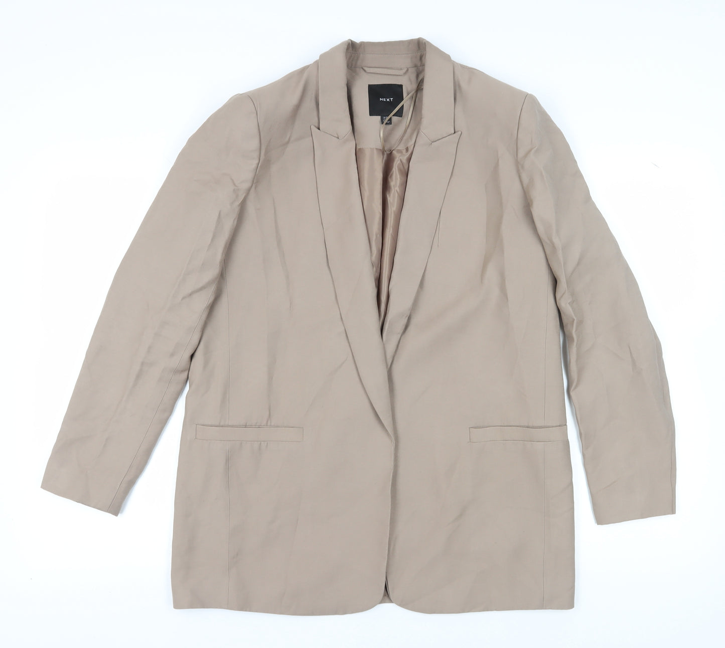 Next Women's Beige Blazer Jacket Size 12