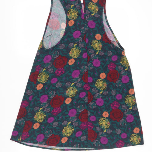 American Apparel Floral Women's Dress M Multicoloured