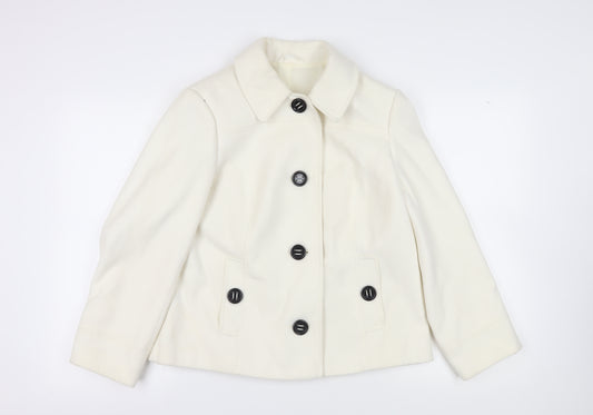 Marks and Spencer Women's Ivory Short Coat