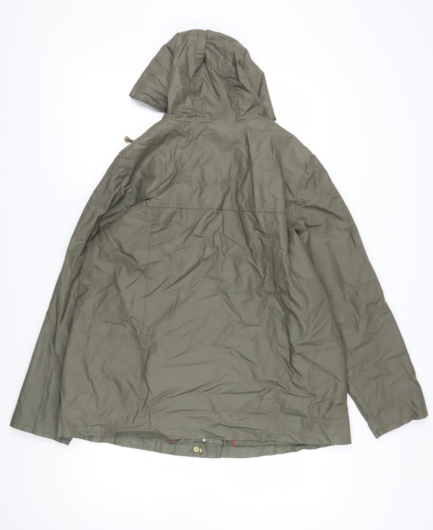 Marks and Spencer Women's Khaki Parka Jacket Size 16