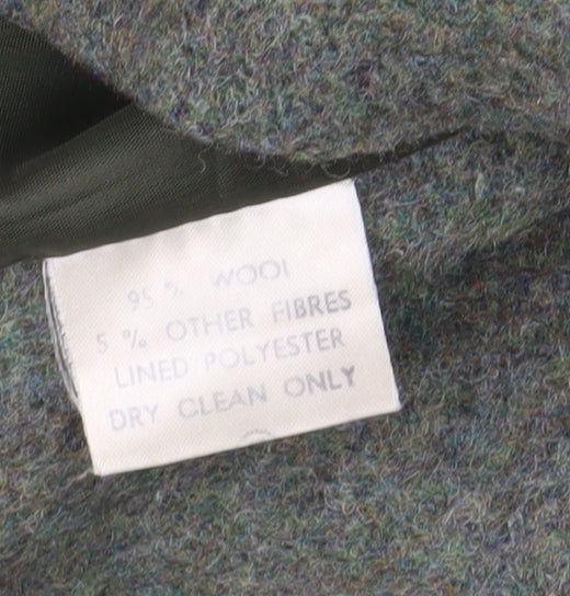 Windsmoor Women's Green Wool Coat Size 18 - Excellent Condition