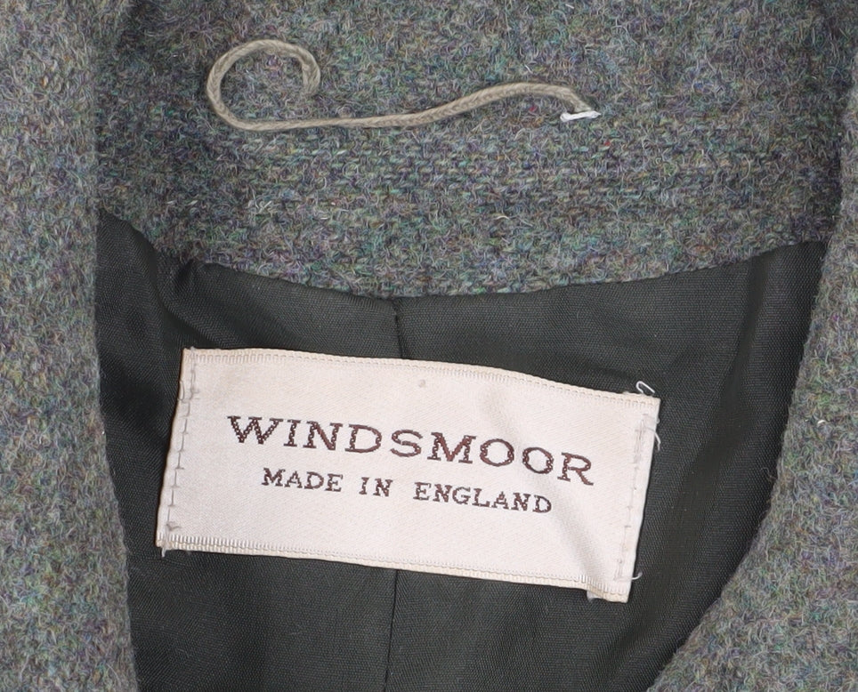 Windsmoor Women's Green Wool Coat Size 18 - Excellent Condition