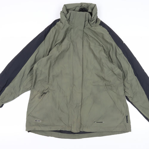 Mountain Life Women's Green Parka Jacket Size 16