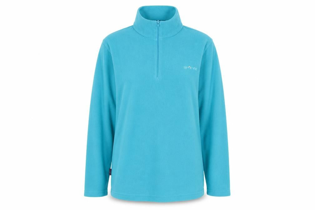 Front view of Granite Outdoors Blue 2XL unisex pullover sweatshirt