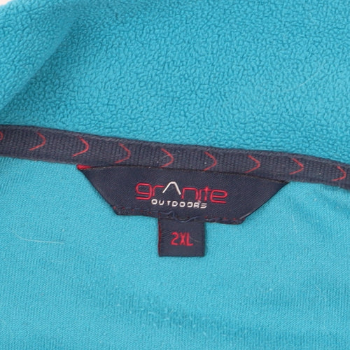 Granite Outdoors Blue 2XL Unisex Pullover Sweatshirt
