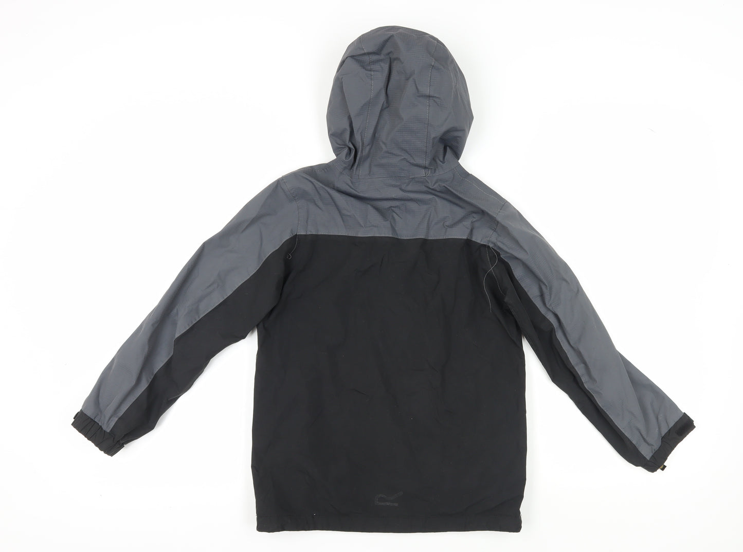 Regatta Boys Black Waterproof Puffer Jacket, Size 9