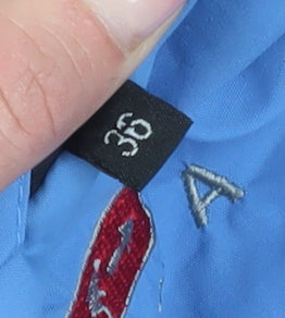 Skila Men's Blue Parka Windproof Jacket Size 38