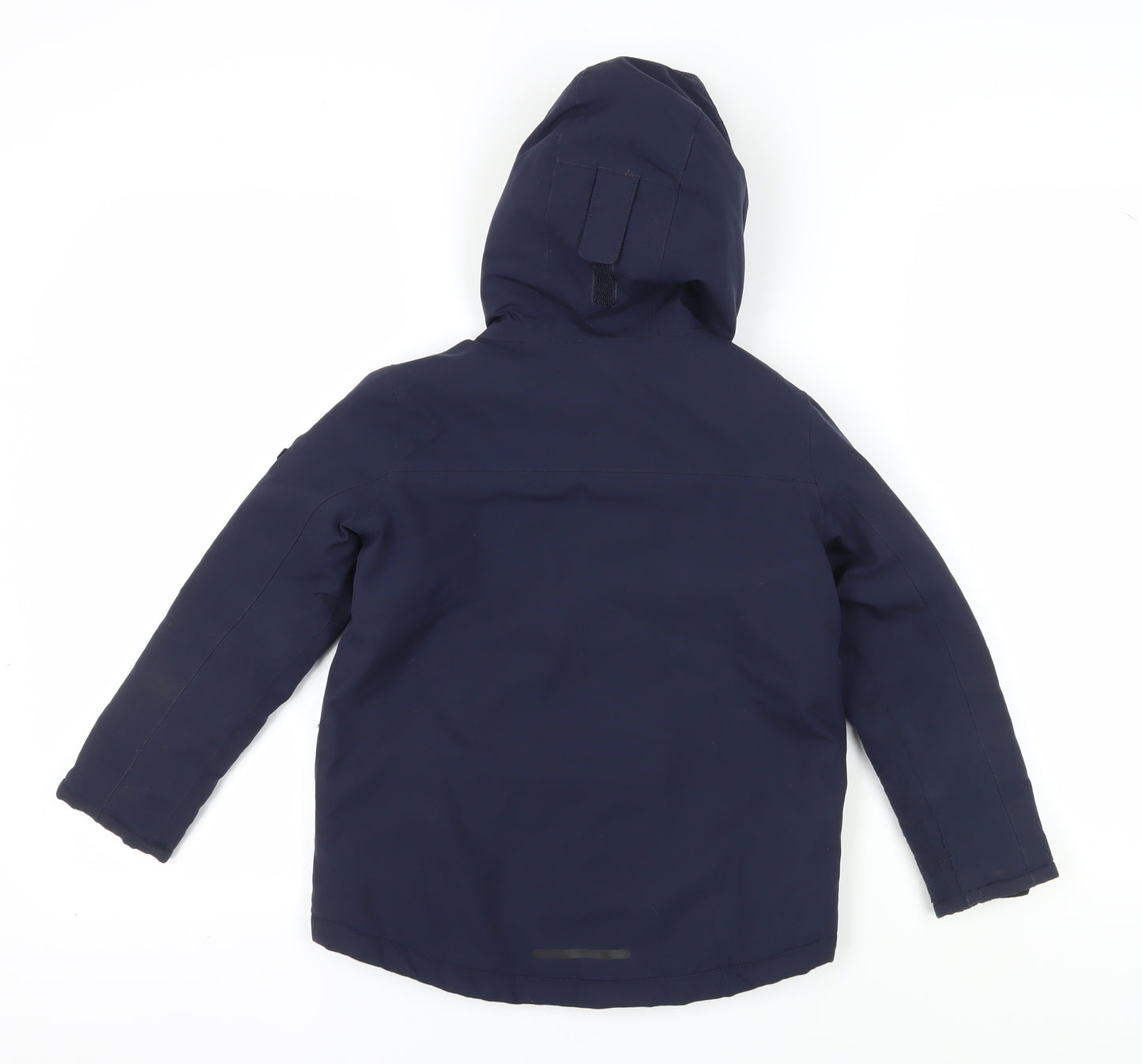 TOG 24 Boys Blue Hooded Jacket - Size 8 years, Polyester, Casual