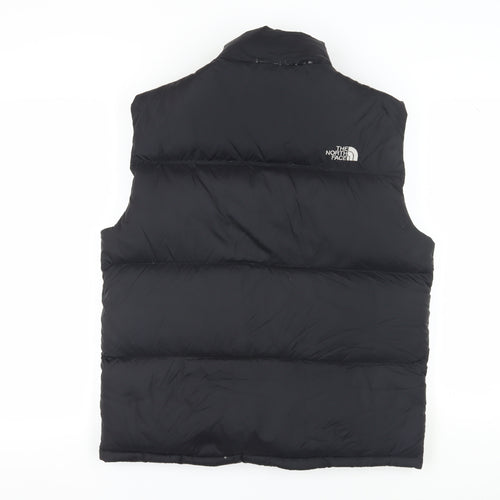 The North Face Men's Black Puffer Waistcoat, M, Winter Outdoors