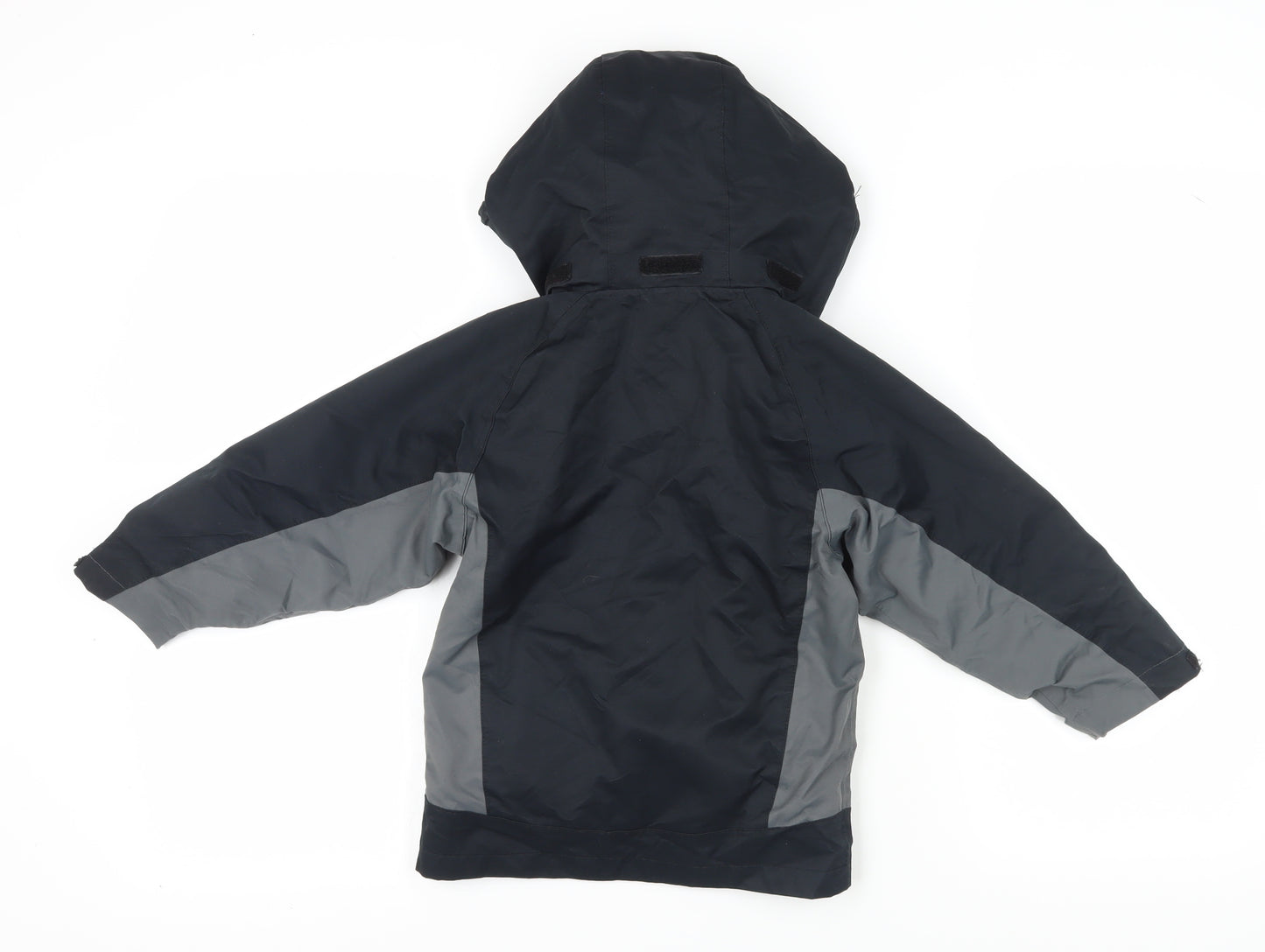 Hi Gear Boys' Black Grey Puffer Jacket 3-4 Years Hooded
