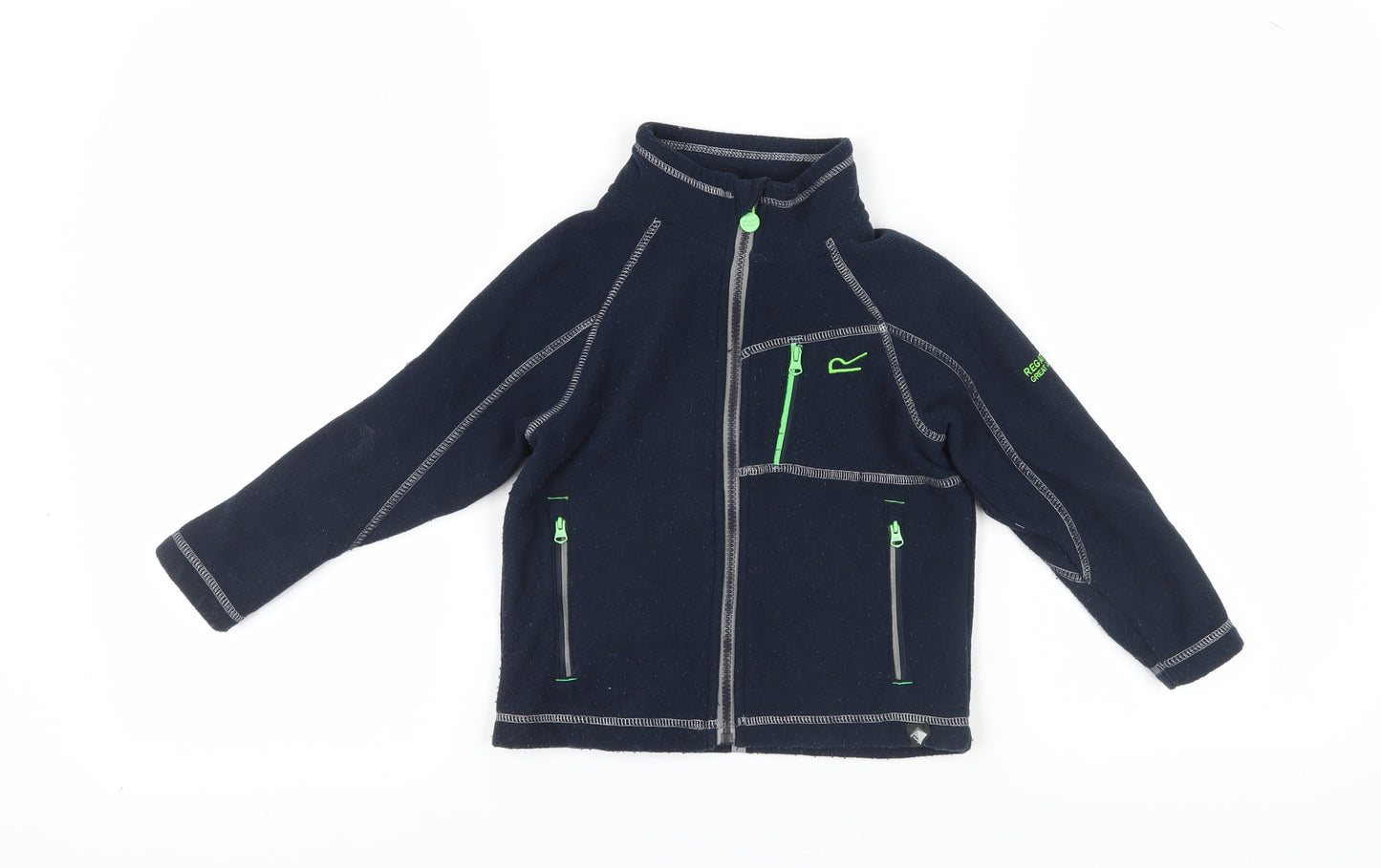 Regatta Boys Blue Fleece Jacket 3-4 Years Lightweight