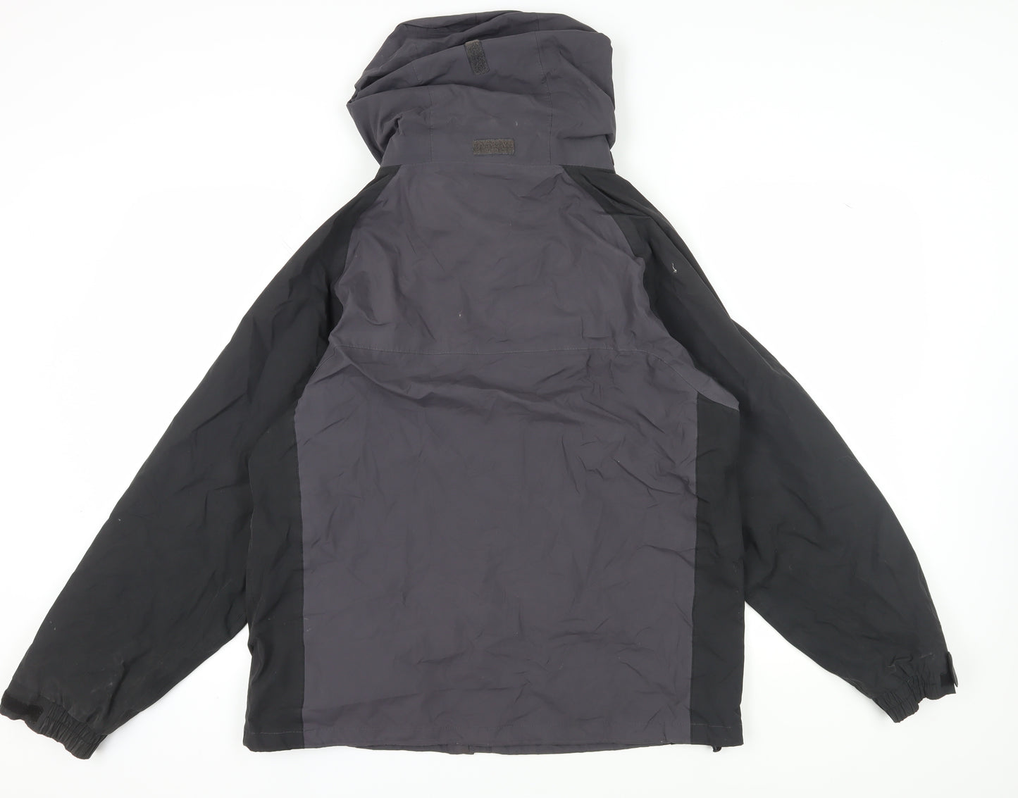 Regatta Men's Black L Hooded Waterproof Jacket