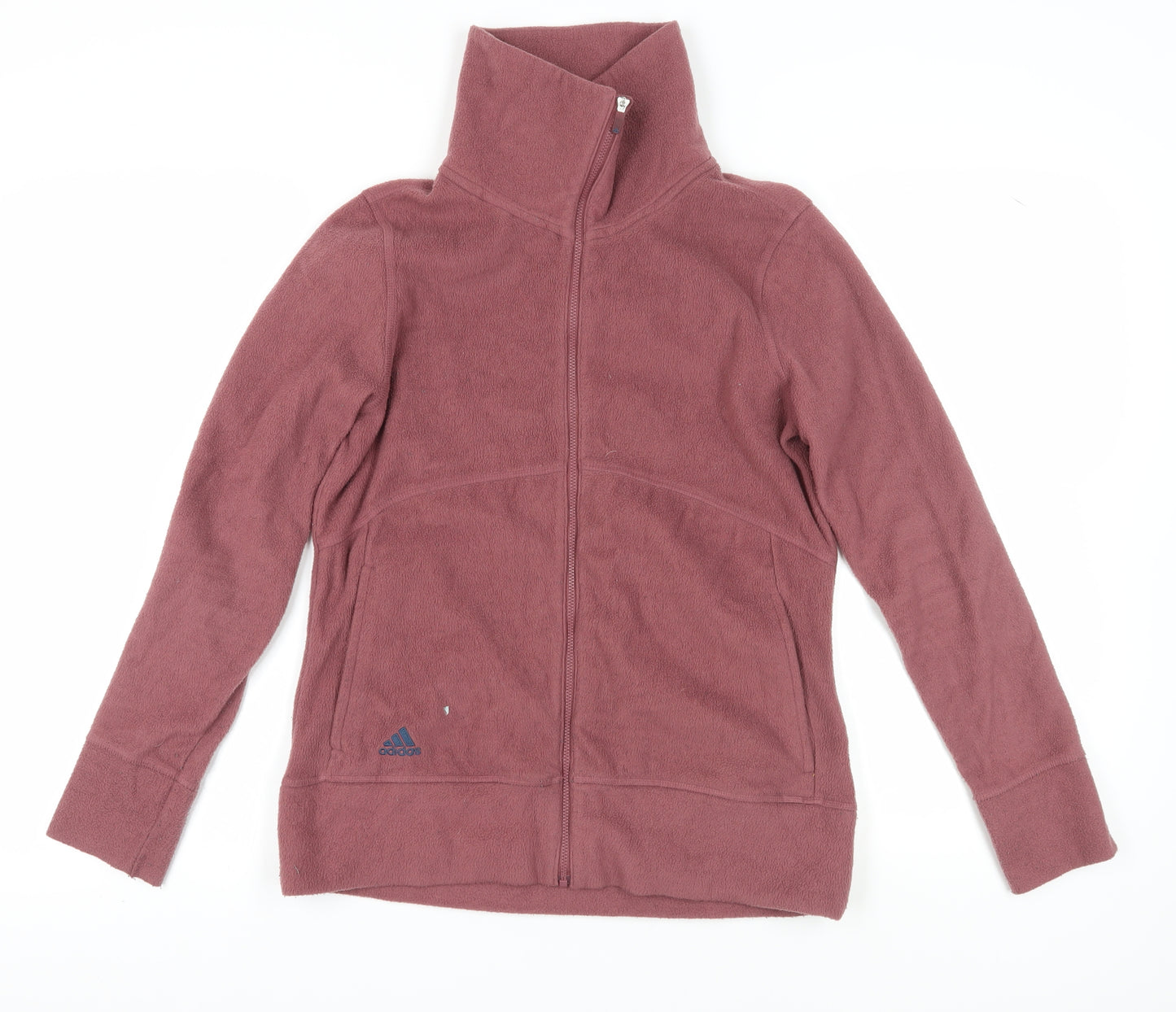 Adidas Women's Purple Fleece Jacket M