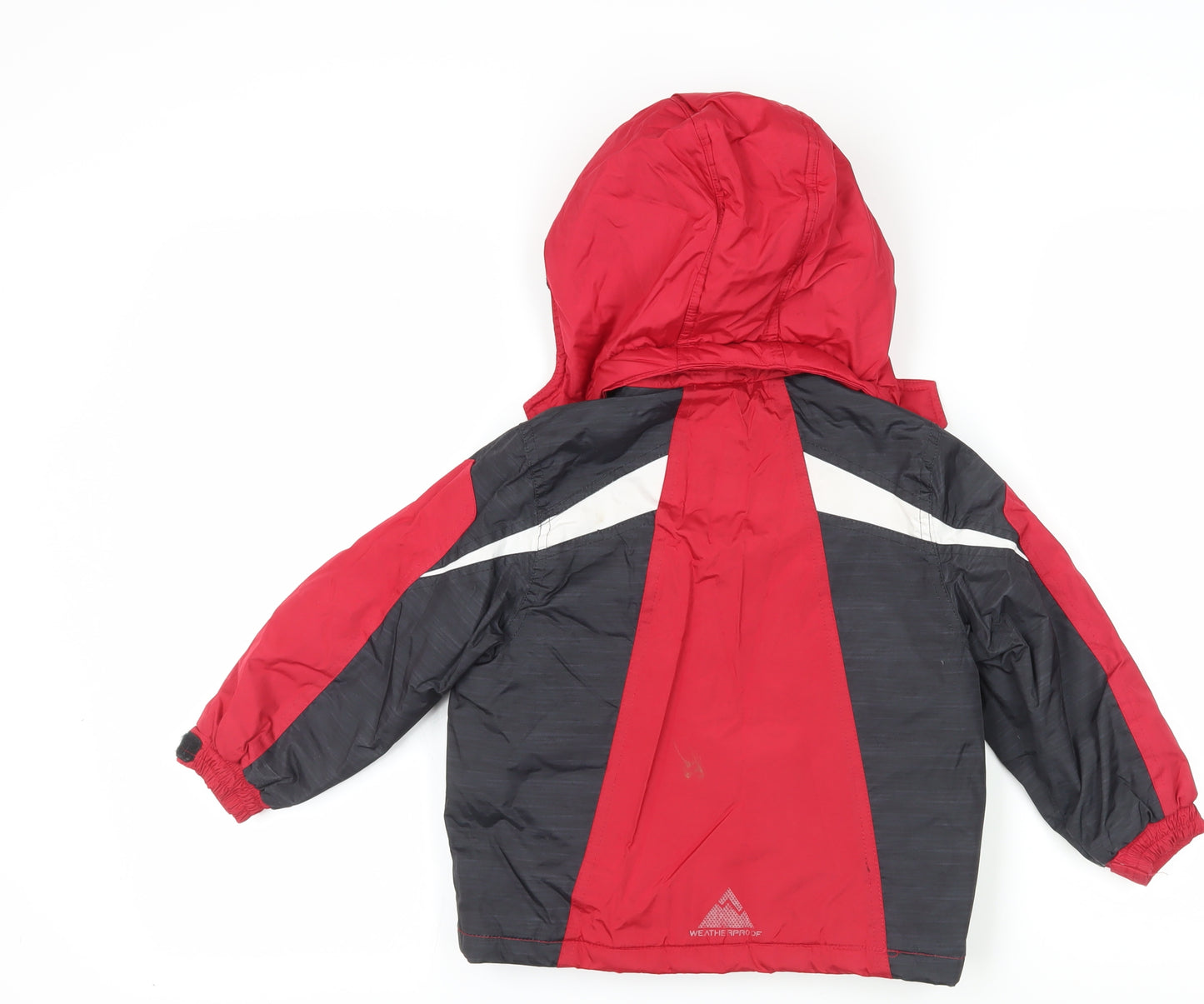 Weatherproof Boys Red Ski Jacket 4 Years Hooded Waterproof