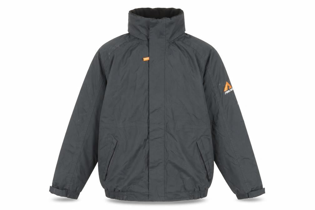 Front view of Neilson Men's Black L Puffer Jacket, Lined, Outdoor Style