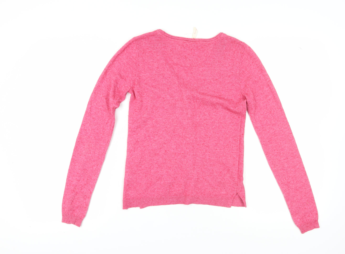 White Stuff Women's Pink Cardigan V-Neck Size 8