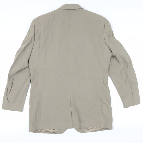 Linea Beige Men's Blazer, Size 38S, Single-Breasted