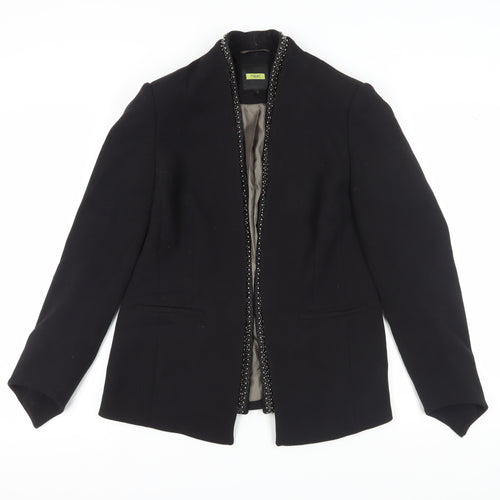 Next Women's Black Blazer, Size 14, Elegant Woven Business Wear