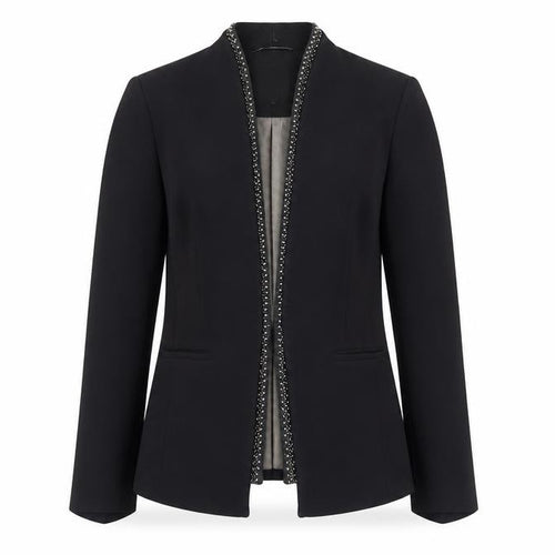 Next Women's Black Blazer, Size 14, Elegant Woven Business Wear