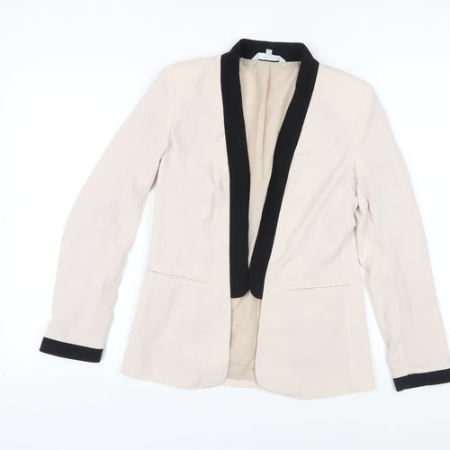 Red Herring Women's Beige Tuxedo Blazer Size 8