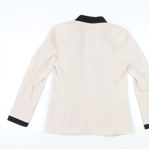 Red Herring Women's Beige Tuxedo Blazer Size 8