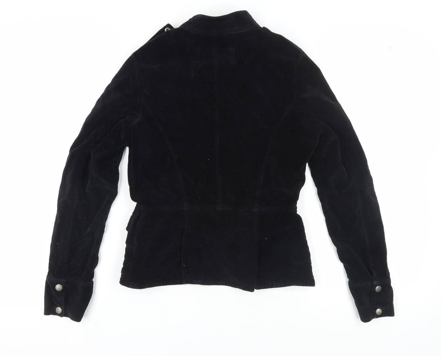 New Look Women's Black Military Jacket Size 10