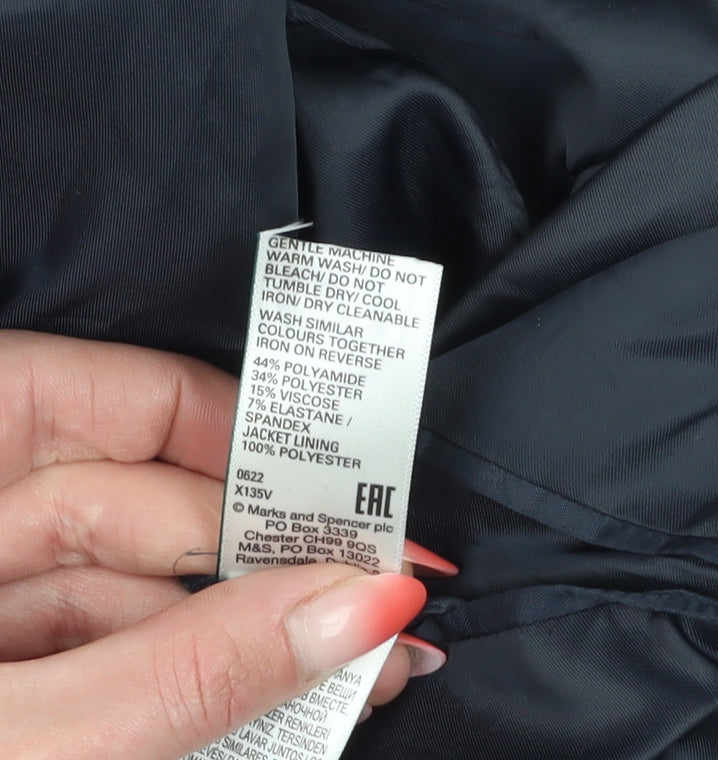 Marks and Spencer Men's Navy Blazer 46L Formal