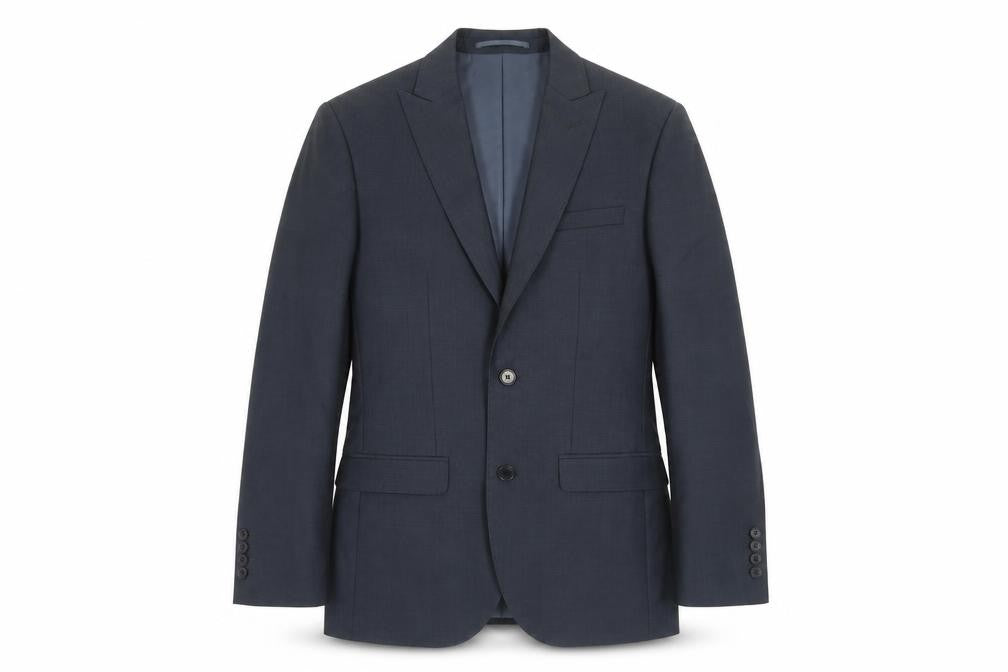 Front view of French Connection Men's Blue Blazer 36R Slim Fit