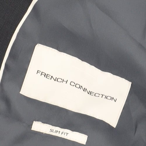 French Connection Men's Blue Blazer 36R Slim Fit