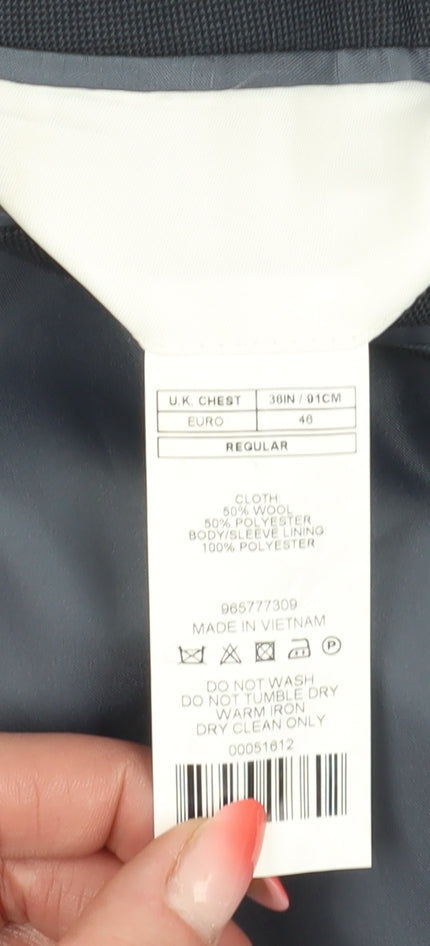 French Connection Men's Blue Blazer 36R Slim Fit