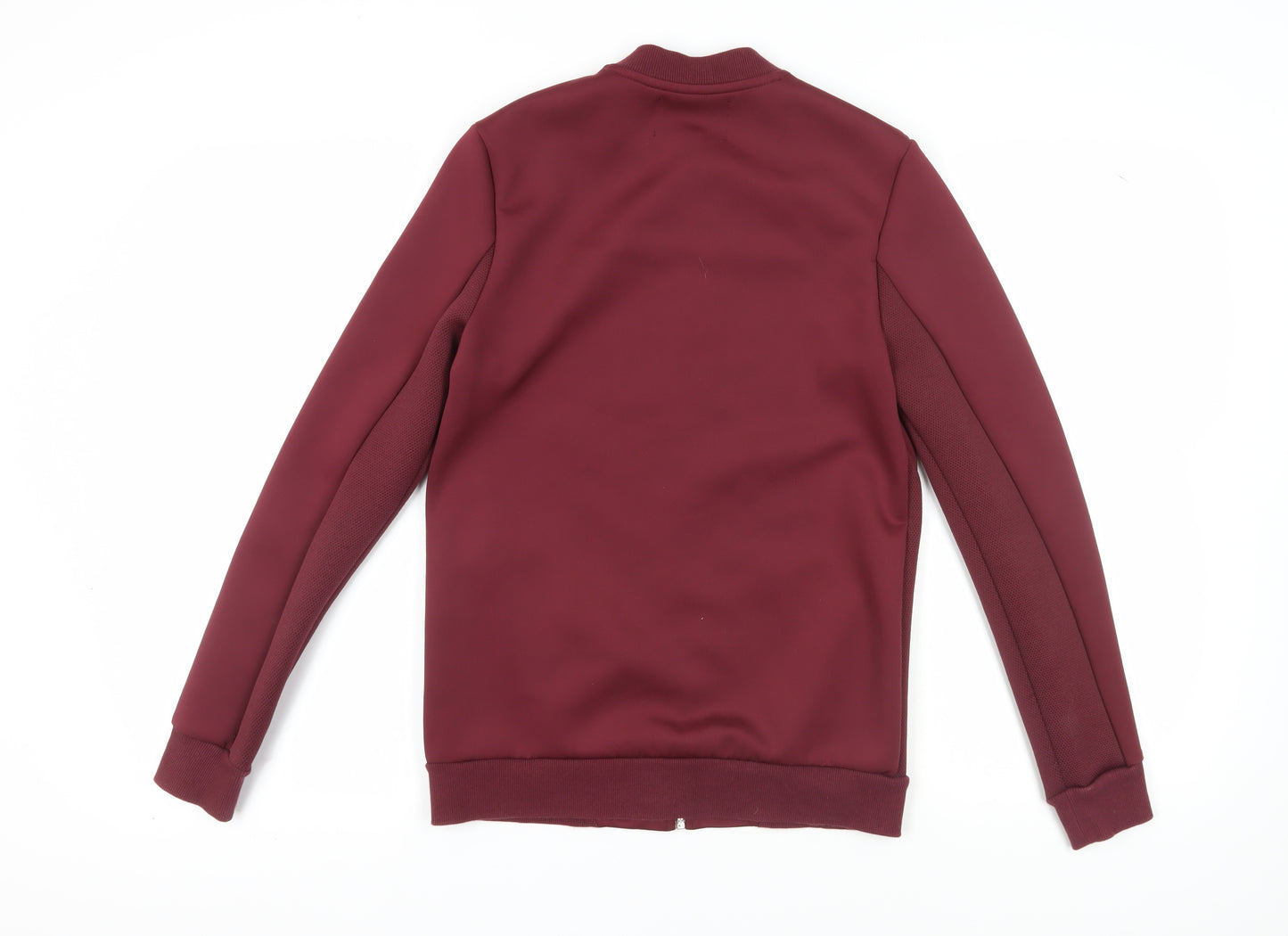 River Island Men's Red Full Zip Sweatshirt XS