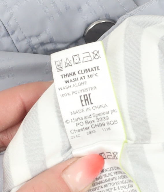 Marks and Spencer Women's Grey Classic Jacket Size 22