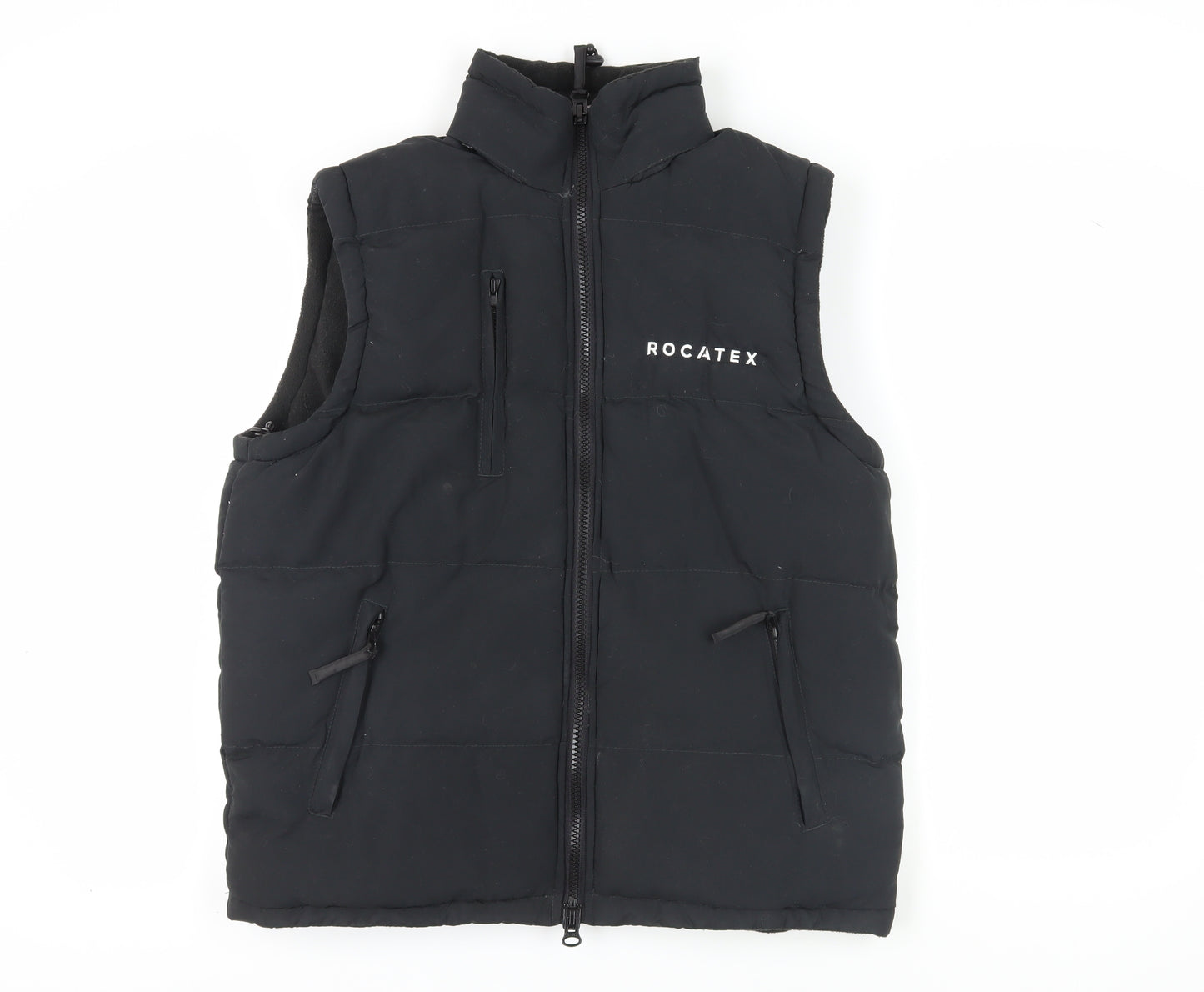 Result Men's Black Waistcoat with Zipped Pockets