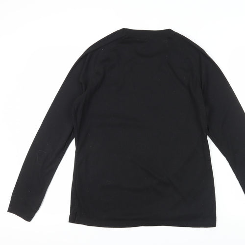Mountain Warehouse Men's Black Long Sleeve T-Shirt