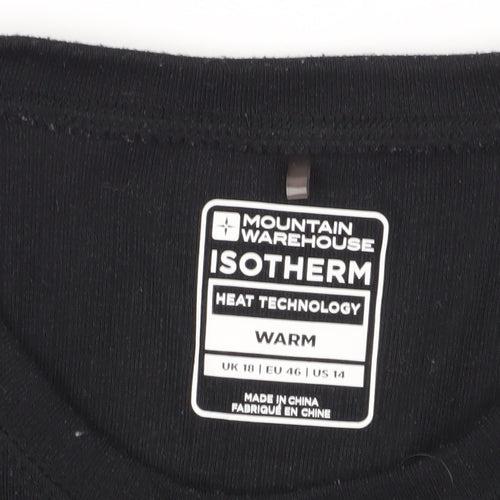 Mountain Warehouse Men's Black Long Sleeve T-Shirt