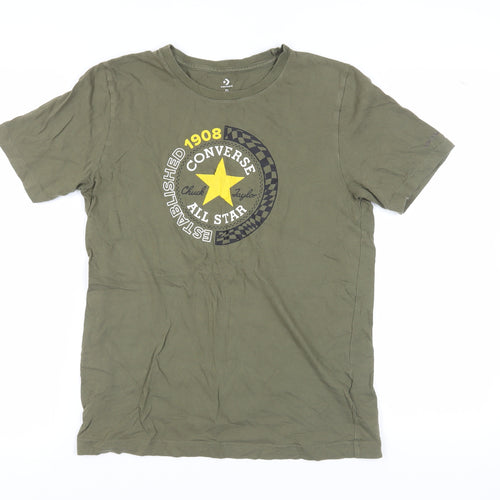 Converse Boys XL Graphic Logo Cotton T-Shirt