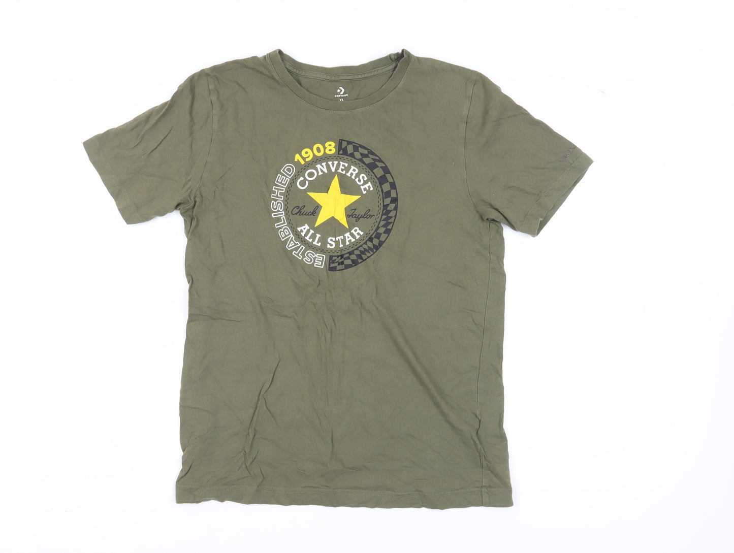 Converse Boys XL Graphic Logo Cotton T-Shirt