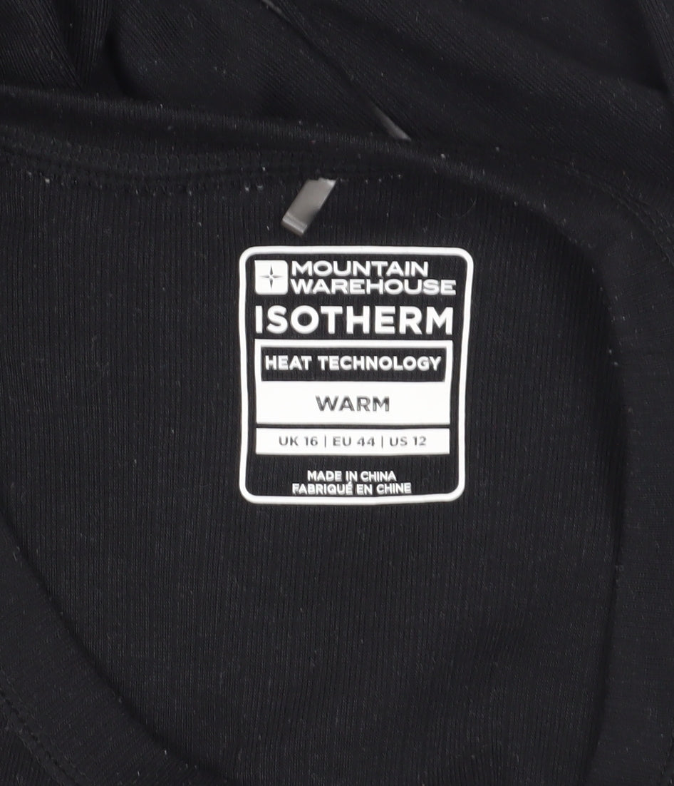 Mountain Warehouse Women's Black Long Sleeve Top