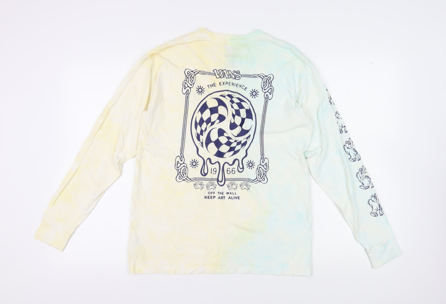 Vans Men's Multicoloured Medium Long Sleeve T-Shirt