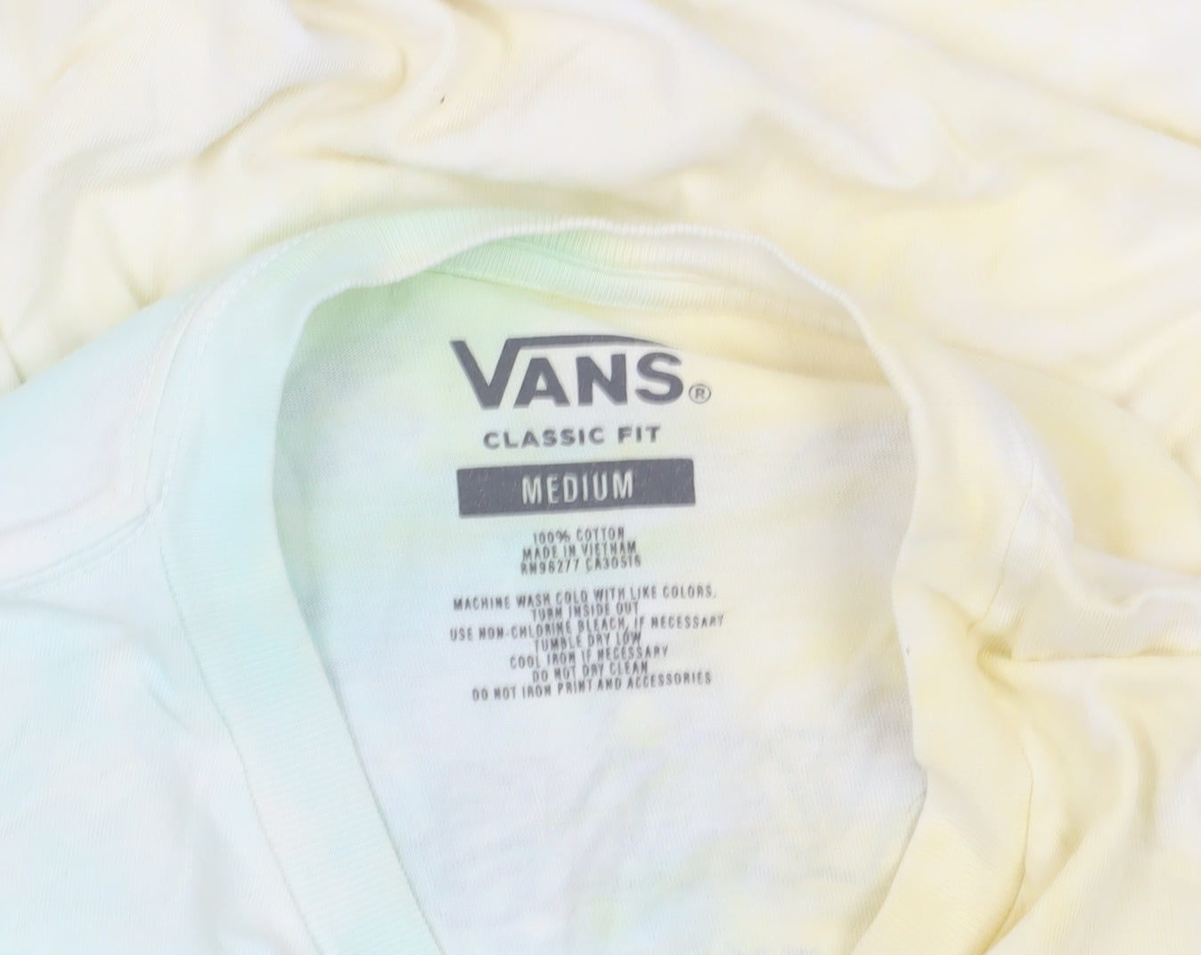 Vans Men's Multicoloured Medium Long Sleeve T-Shirt