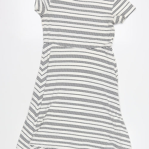 Jack Wills Women's White A-Line Dress Size 6