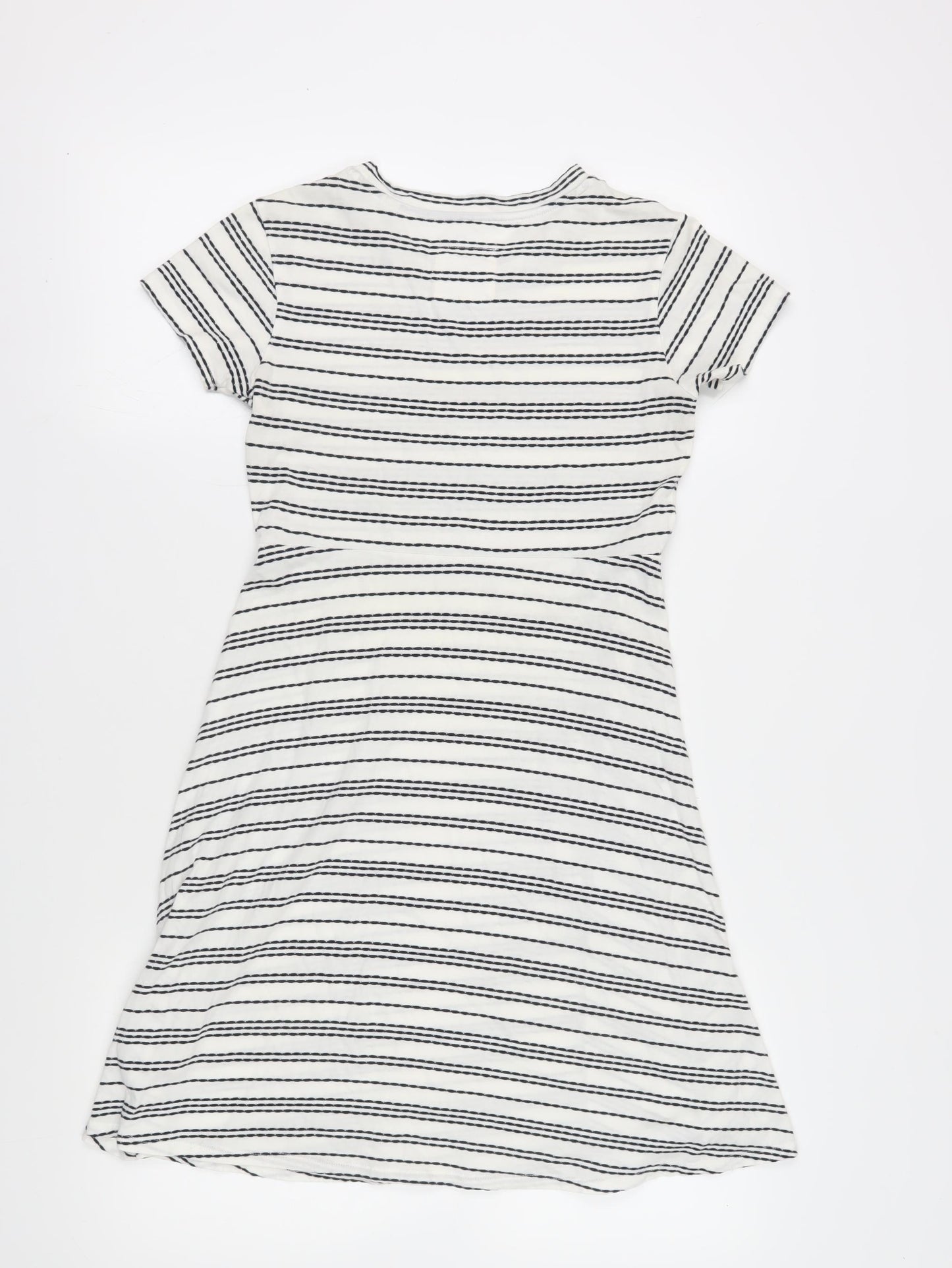 Jack Wills Women's White A-Line Dress Size 6