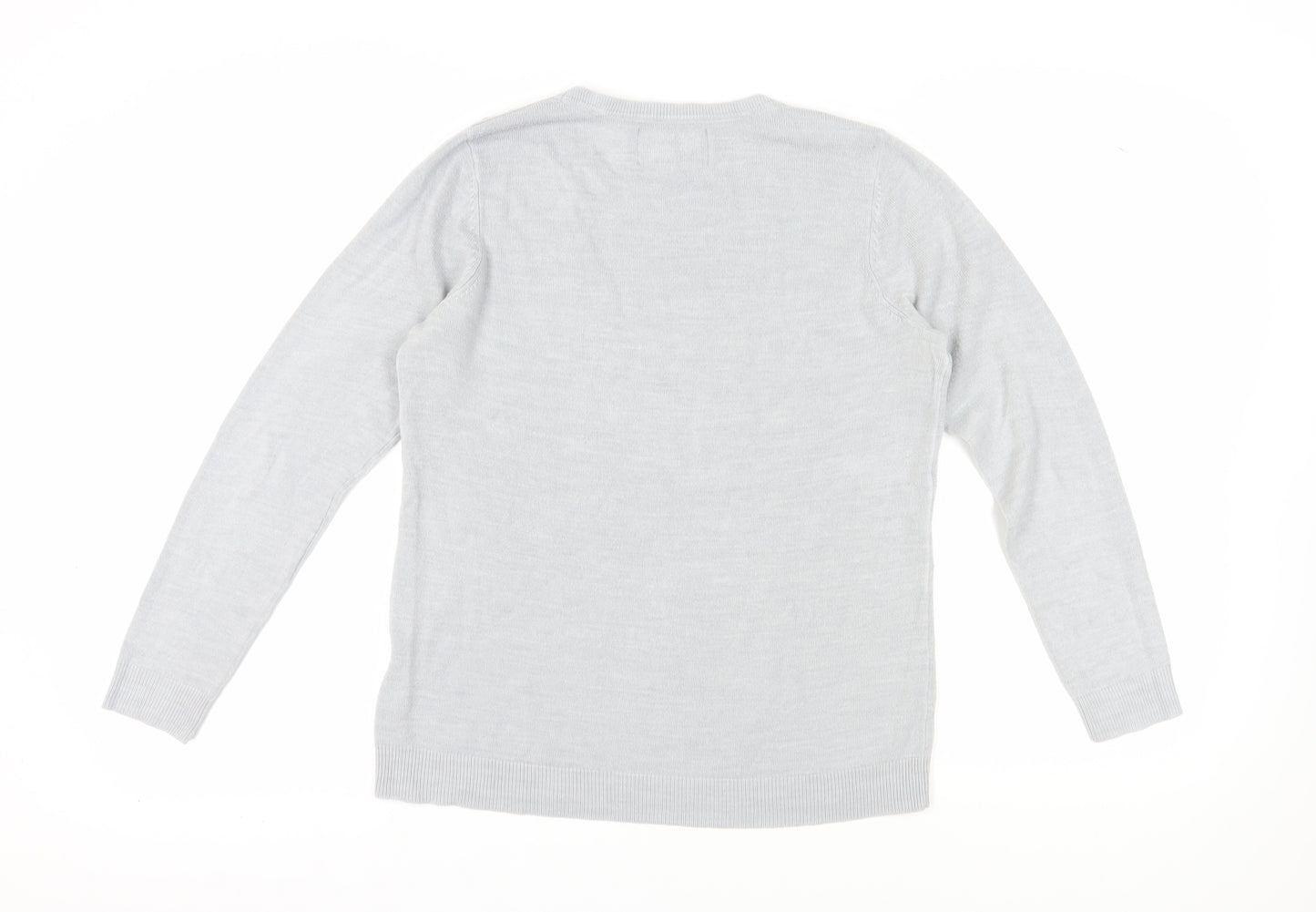 Maine New England Women's Grey Pullover Jumper Size 14